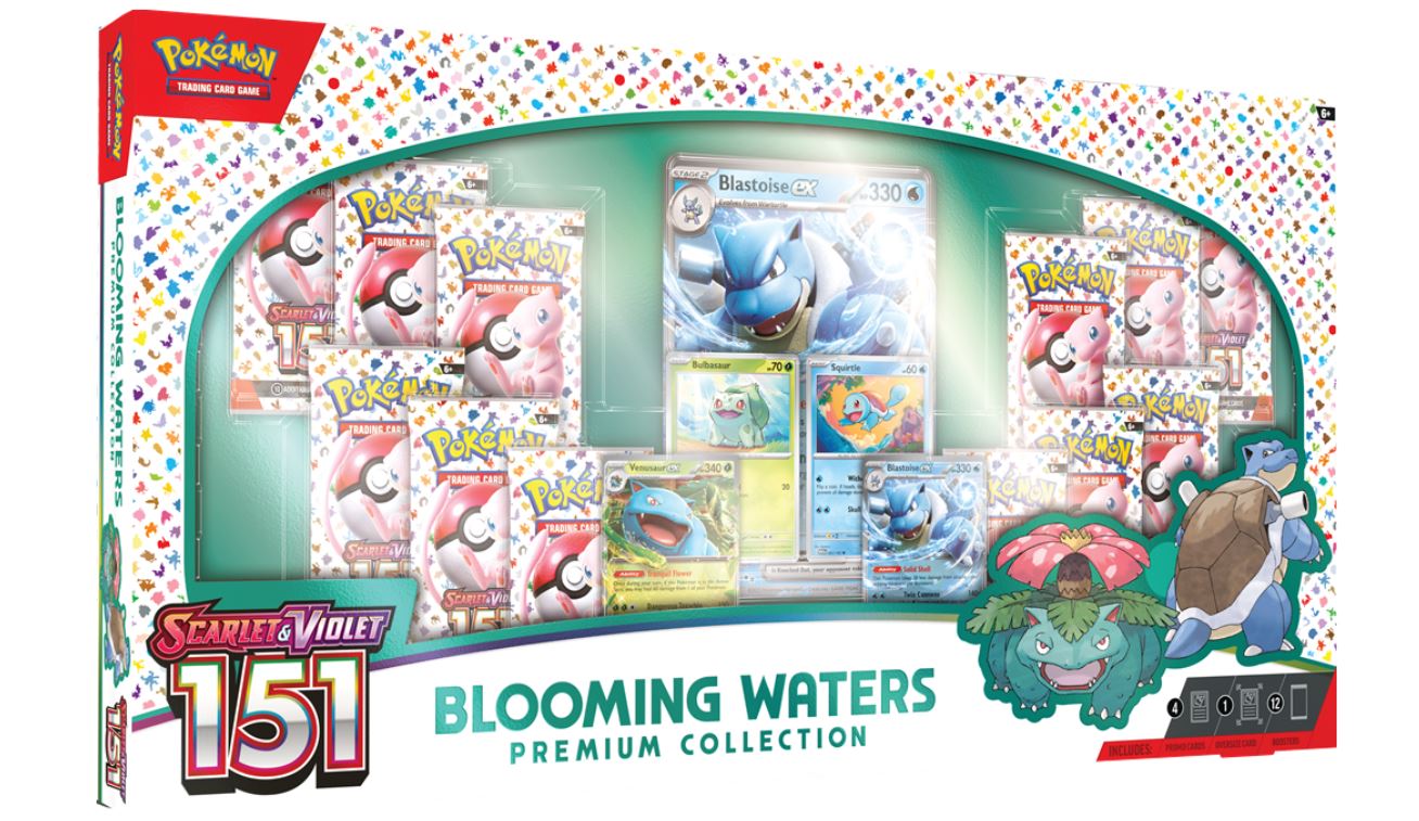 Pokemon - Scarlet & Violet 151 Blooming Waters Premium Collection