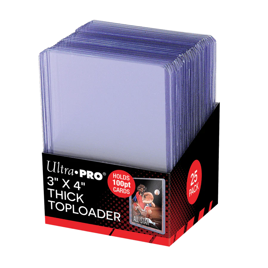 Ultra Pro - 76 x 102mm Ultra Clear Premium Toploader (25 sleeves pack)