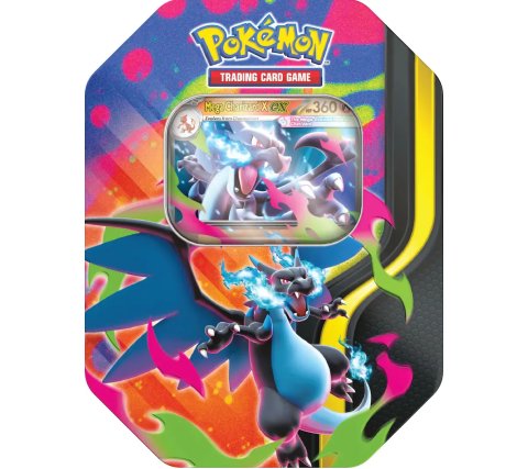 Pokémon: Mega Evolution - Ascended Heroes EX Tin: Mega Charizard X