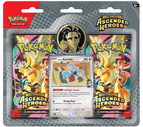 Pokémon: Mega Evolution - Ascended Heroes Trainer Blister: Larry