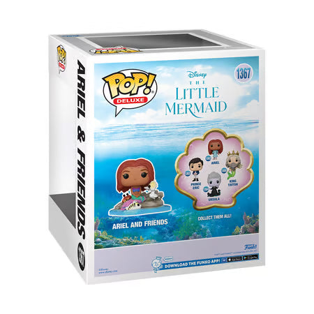 Funko Pop! Deluxe: The Little Mermaid (Live Action) - Ariel & Friends