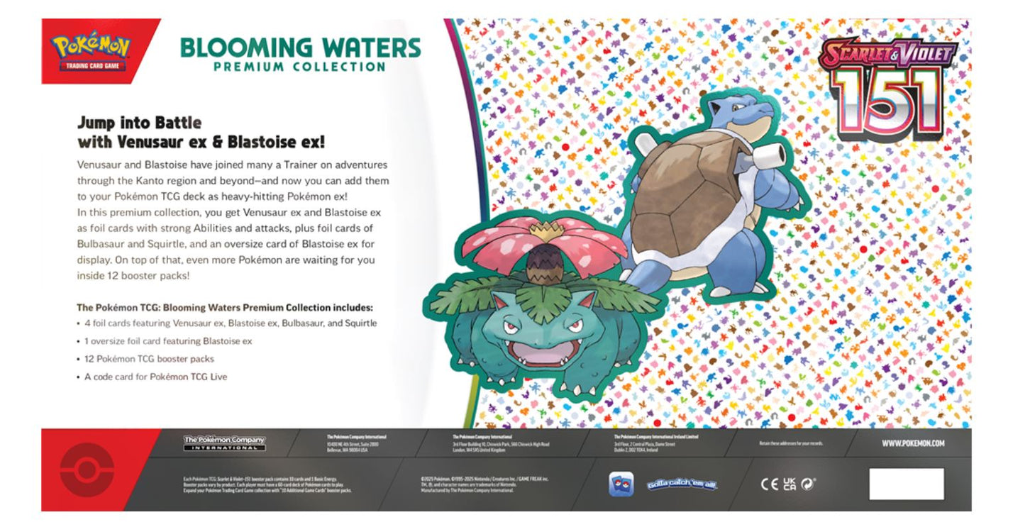 Pokemon - Scarlet & Violet 151 Blooming Waters Premium Collection
