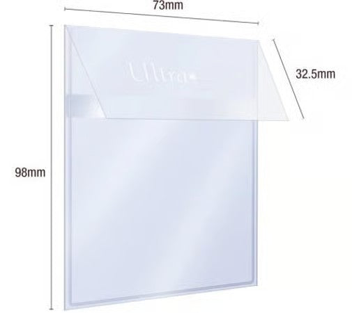 Ultra Pro - Standaard Kaartbeschermers - Kaartbeschermer Transparant Semi-Rigide 25 stuks