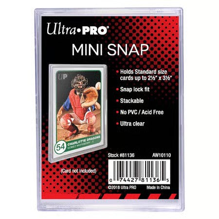 Ultra Pro - Mini Snap Kaartenhouder