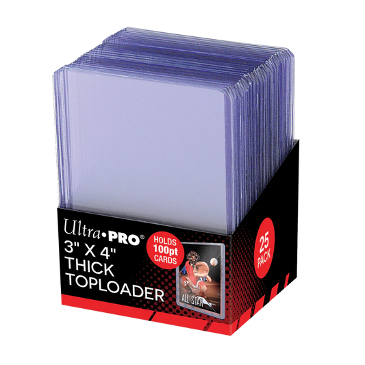 Ultra Pro - 76 x 102mm Ultra Clear Premium Toploader (25 sleeves pack)