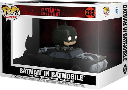 Funko Pop! DC Comics Batman in Batmobile #282 Ride Super Deluxe