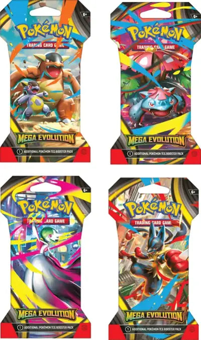 Mega Evolution Sleeved Booster Pack
