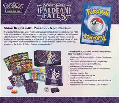 Paldean Fates Elite Trainer Box