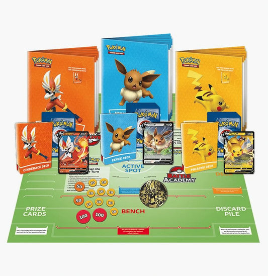 Pokemon TCG Battle Academy (Cinderace/Pikachu/Eevee)