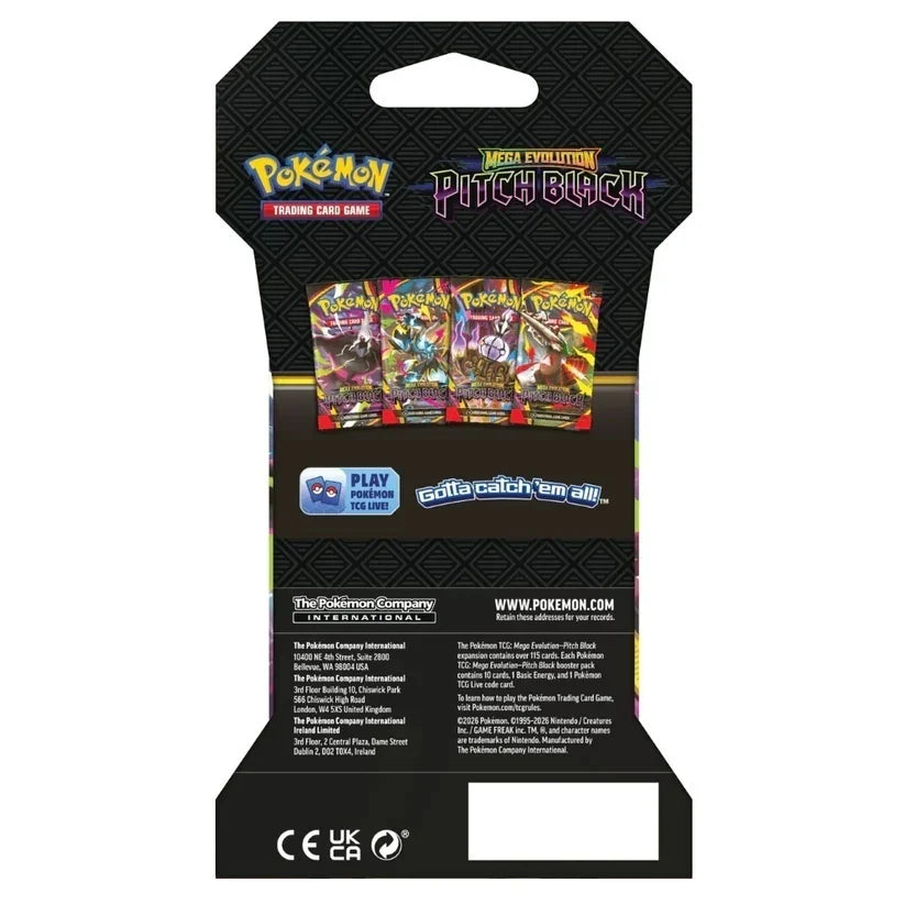 Pitch Black Sleeved Booster