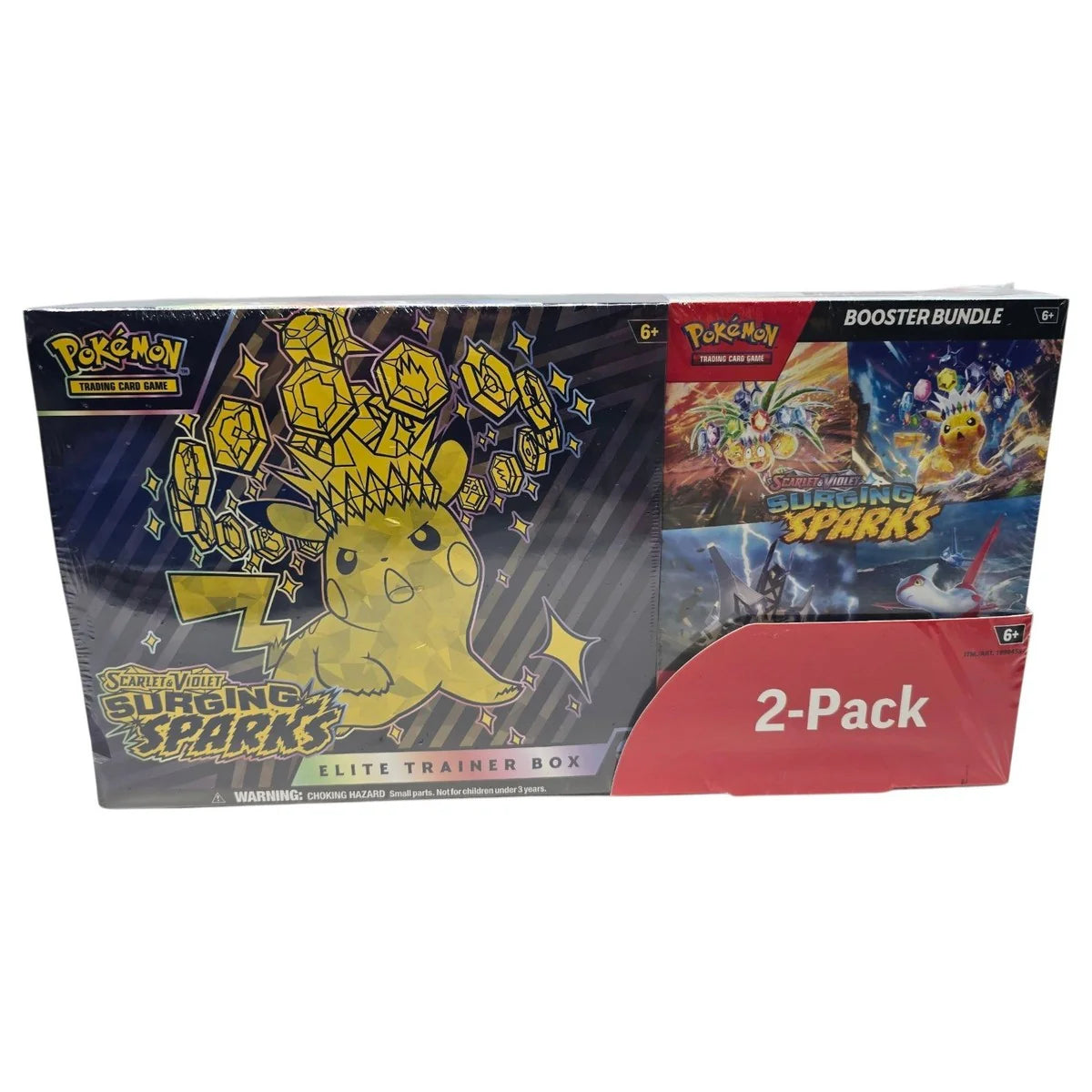 Pokémon TCG: Surging Sparks Elite Trainer Box & Booster Bundle Costco 2-Pack (USA)