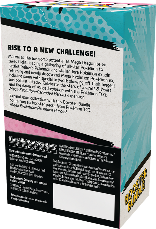 Pokemon: Ascended Heroes - Booster Bundle