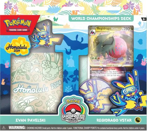 Pokemon - World Championship Deck 2024 Evan Pavelski - Regidrago VStar